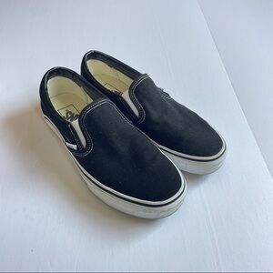 Black Slip On Vans